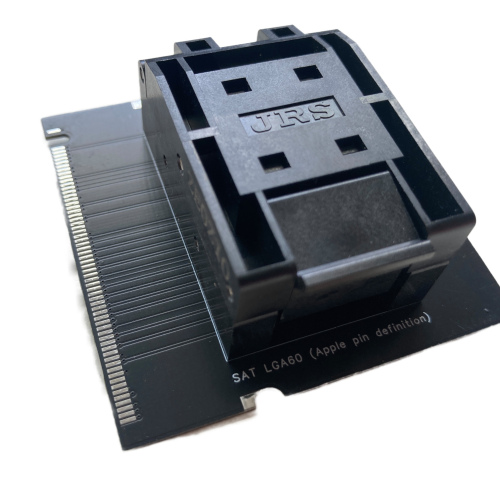 Adapter for custom LGA60 chips for Apple